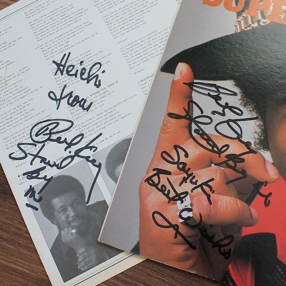 Thumbnail: Ben E. King – Supernatural İmzalı Plak