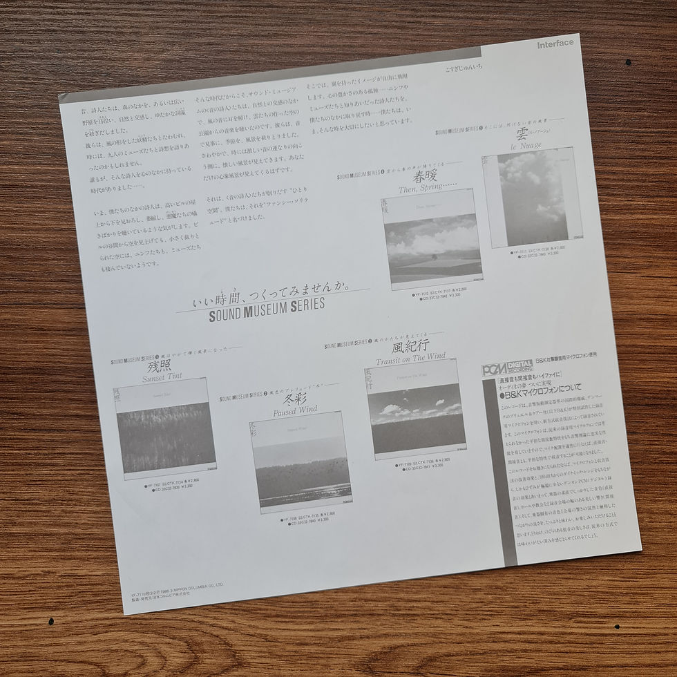 Thumbnail: Hideo Shimazu – Then, Spring 33'lük LP PLAK