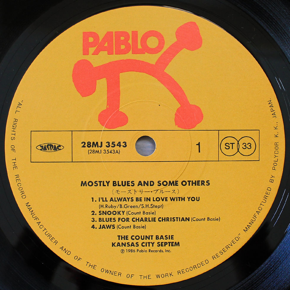 Küçük resim: The Count Basie Kansas City Septem - Mostly Blues... And Some Others"