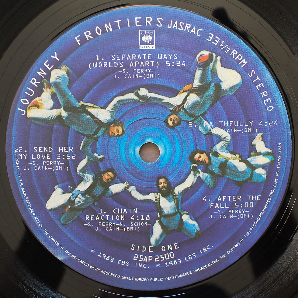 Küçük resim: Journey - Frontiers 33'lük LP PLAK