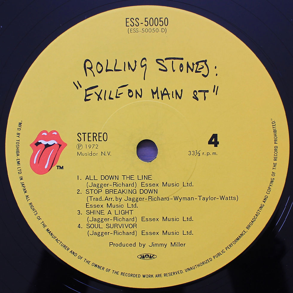 Thumbnail: The Rolling Stones - Exile On Main St. 33'lük LP PLAK