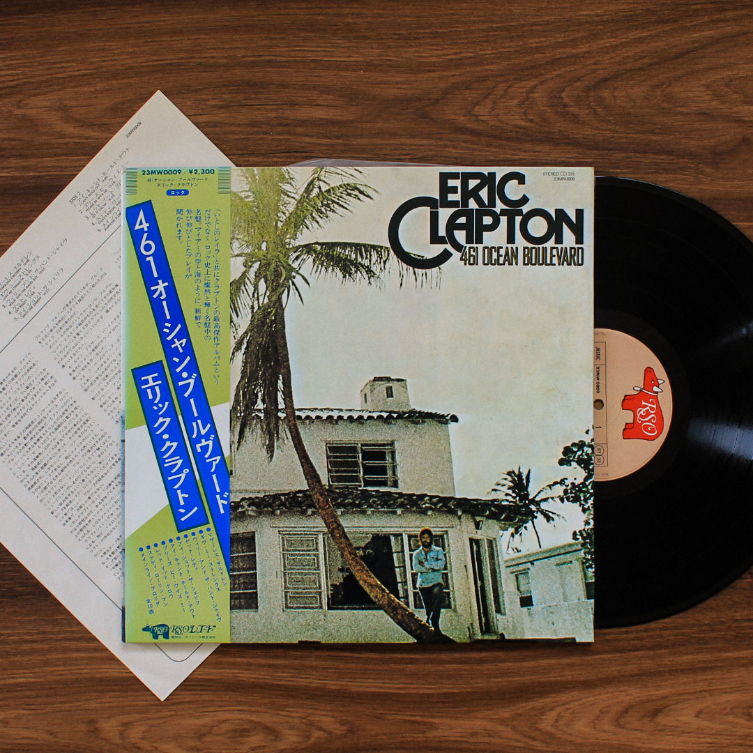 Eric Clapton - 461 Ocean Boulevard 33'lük LP PLAK