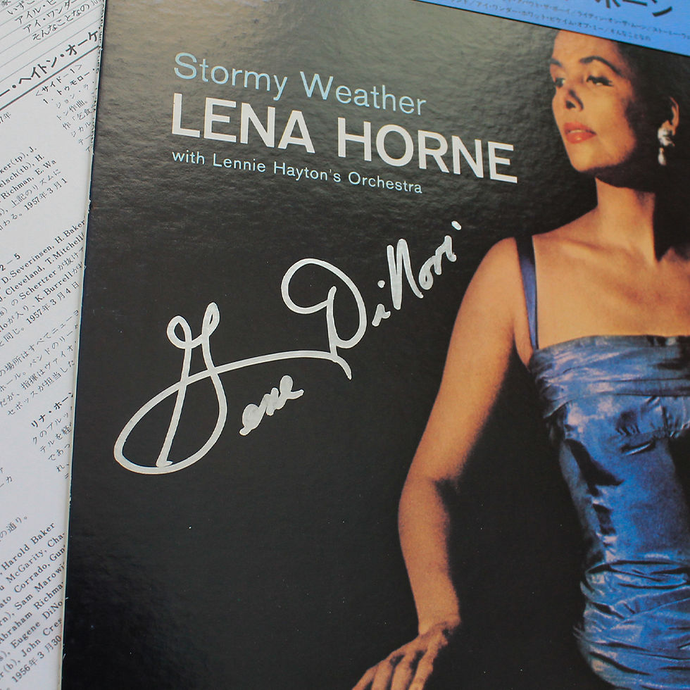 Thumbnail: Lena Horne – Stormy Weather İmzalı Plak