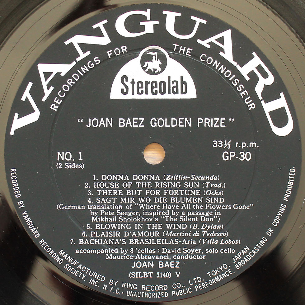 Thumbnail: Joan Baez - Golden Prize