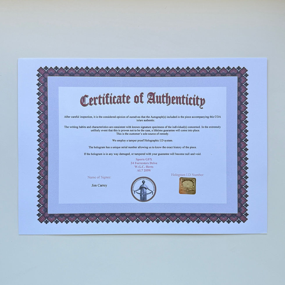 Thumbnail: Jim Carrey The Mask 20x30 cm Boyutunda El İmzalı Fotoğraf (Ömür Boyu COA)