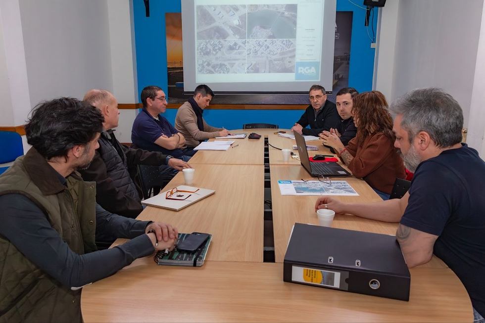 ✍Río Grande: El municipio y profesionales técnicos avanzan en una agenda conjunta para mejorar conectividad para el puente Mosconi