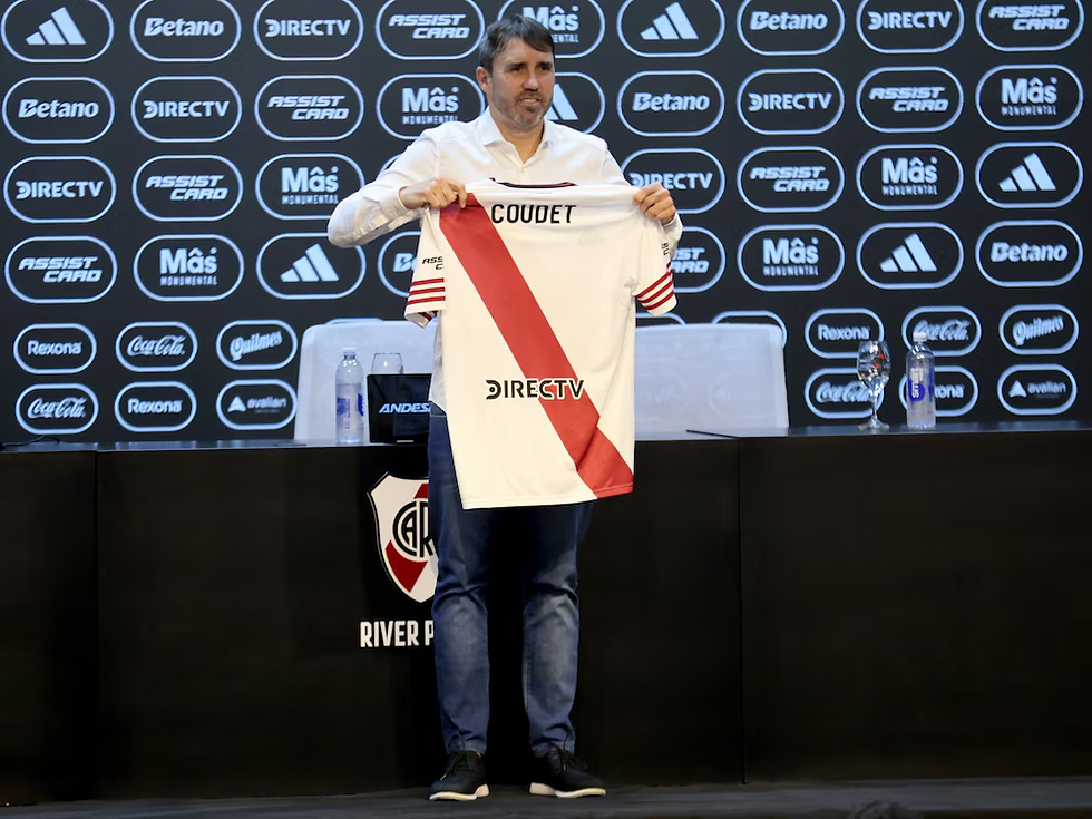 Eduardo Coudet fue presentado como nuevo DT de River Plate: “Quiero un equipo protagonista como marca la historia del club, hay que ganar campeonatos”