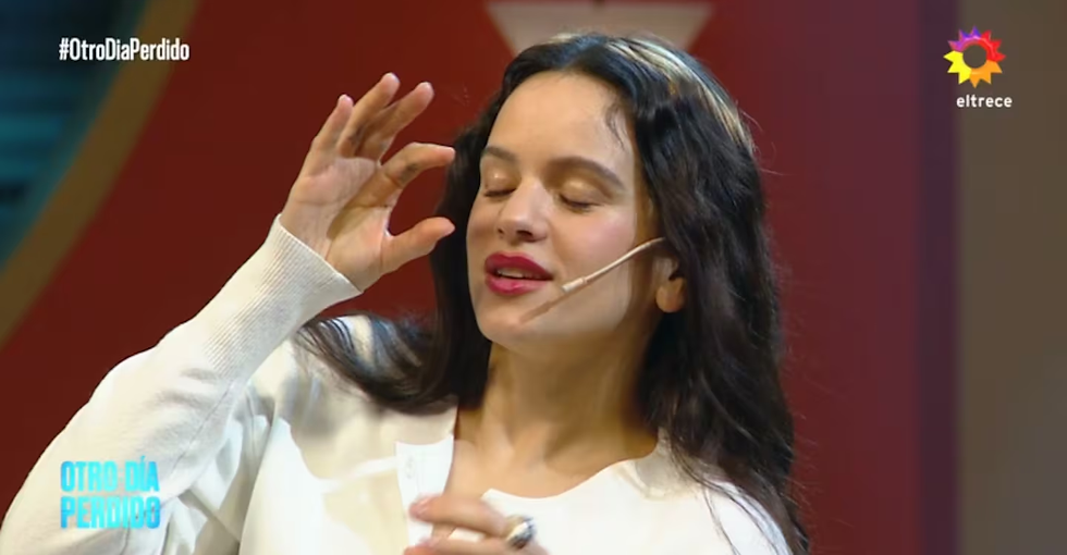 🎙Rosalía reveló que usa stickers de WhatsApp de un famoso argentino: “Soy fan”