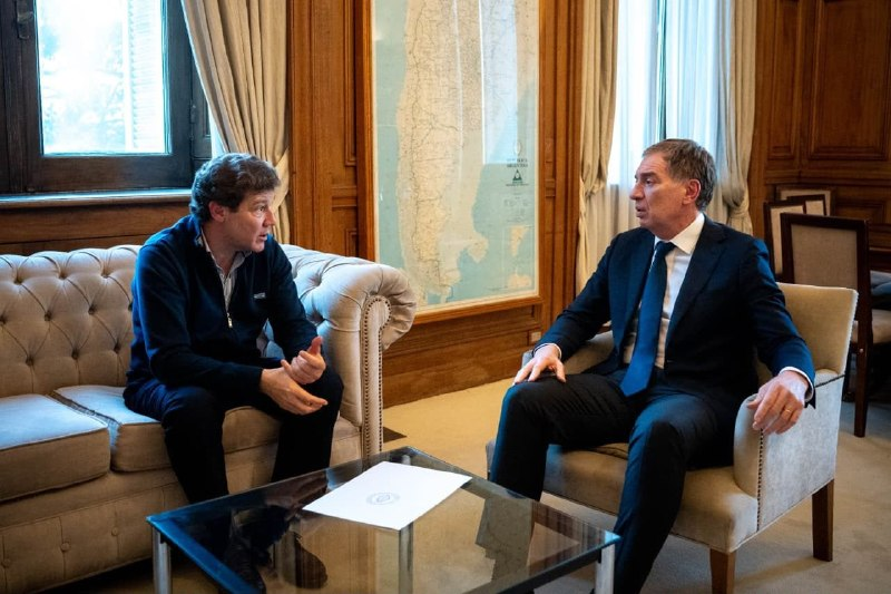 Tierra del Fuego: El gobernador Melella mantuvo una nueva reunión de trabajo con el Ministro Santillan con agenda propia