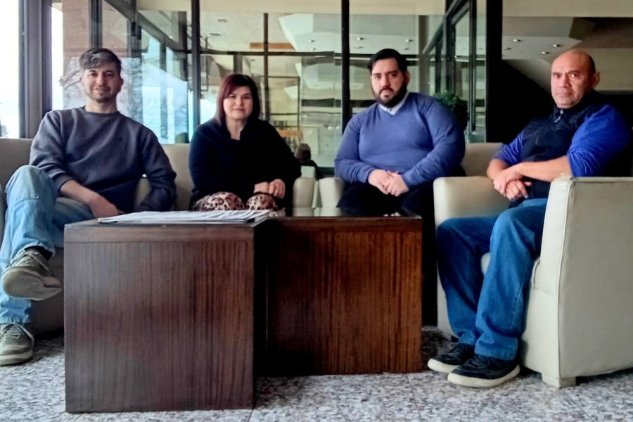 Santa Cruz: Zonas Francas, Morales se reunió con la Cámara de Comercio de Caleta Olivia