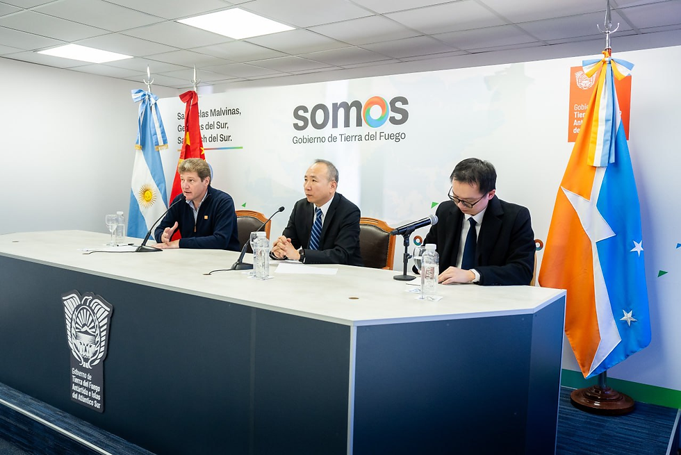 👉Tierra del Fuego presntó a China oportunidades de inversión en proyectos estratégicos como energía, industria, turismo y desarrollo antártico