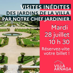 Visite guidées des jardins par le chef jardinier : valoriser le patrimoine paysager
