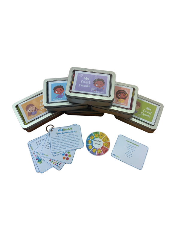 Unlock Calm and Focus with Kid SmArt’s Range of Sensory Tins