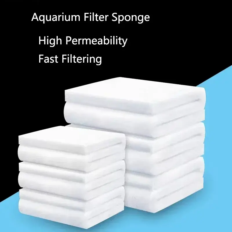 Aquarium Filter Super Thick Biochemical Filter Cotton Sponge for Aquarium Fish T