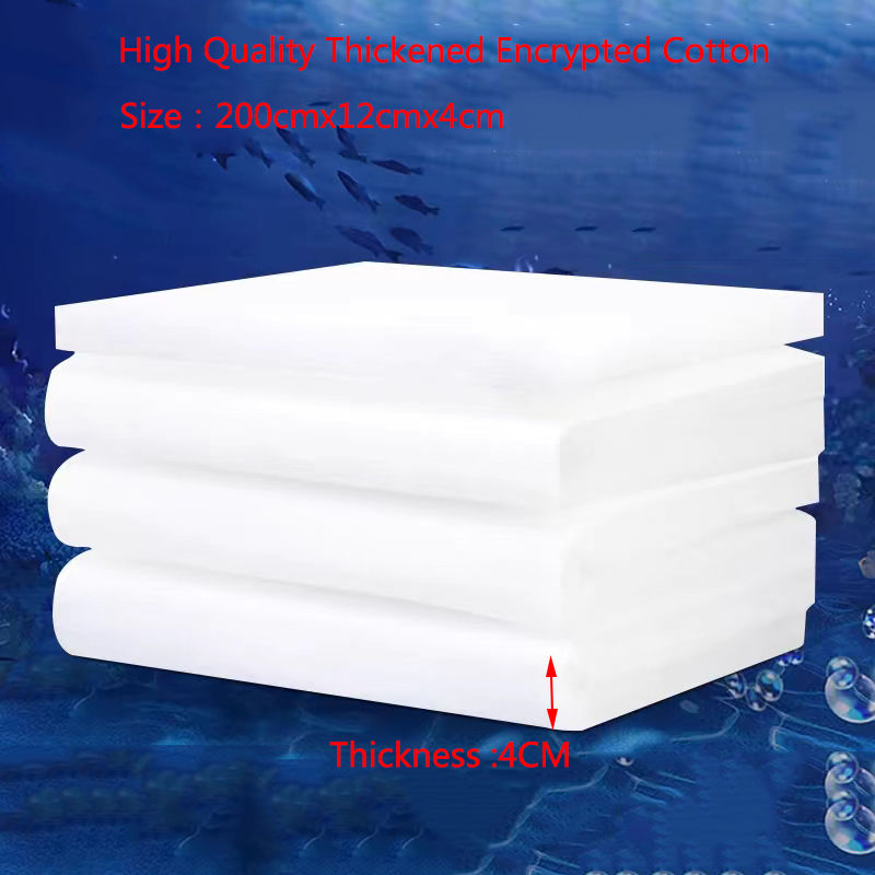 תמונה ממוזערת: Aquarium Filter Super Thick Biochemical Filter Cotton Sponge for Aquarium Fish T