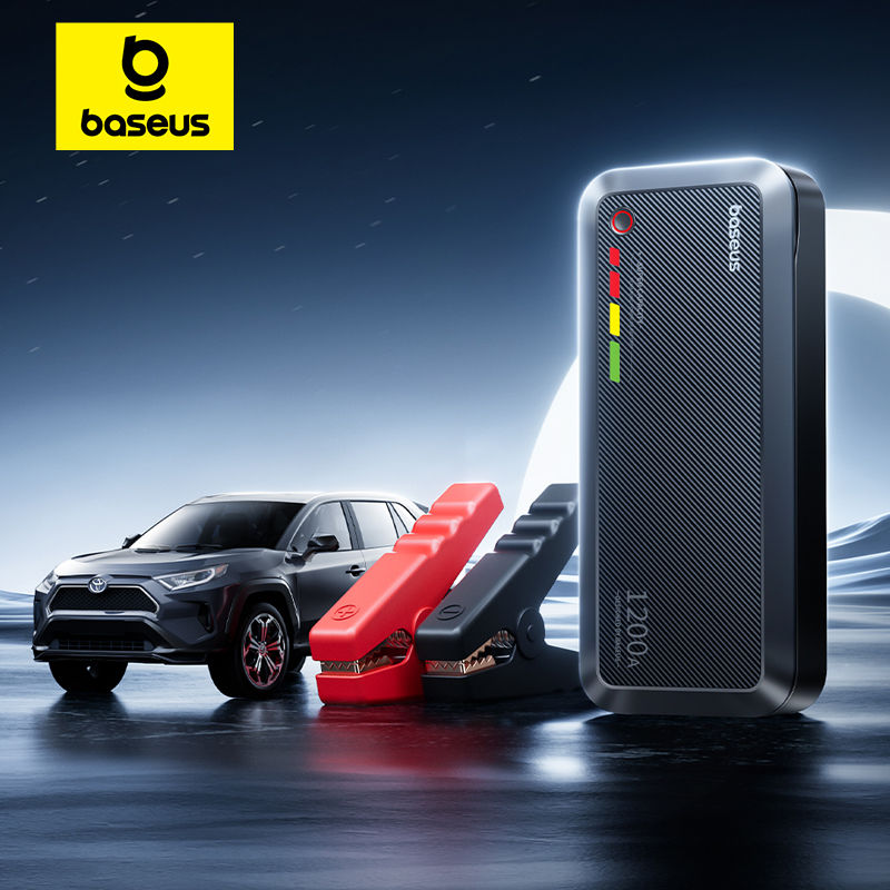 Basues Super Capacitor 1200A Car Jump Starter Emergency Car Battery Starting for