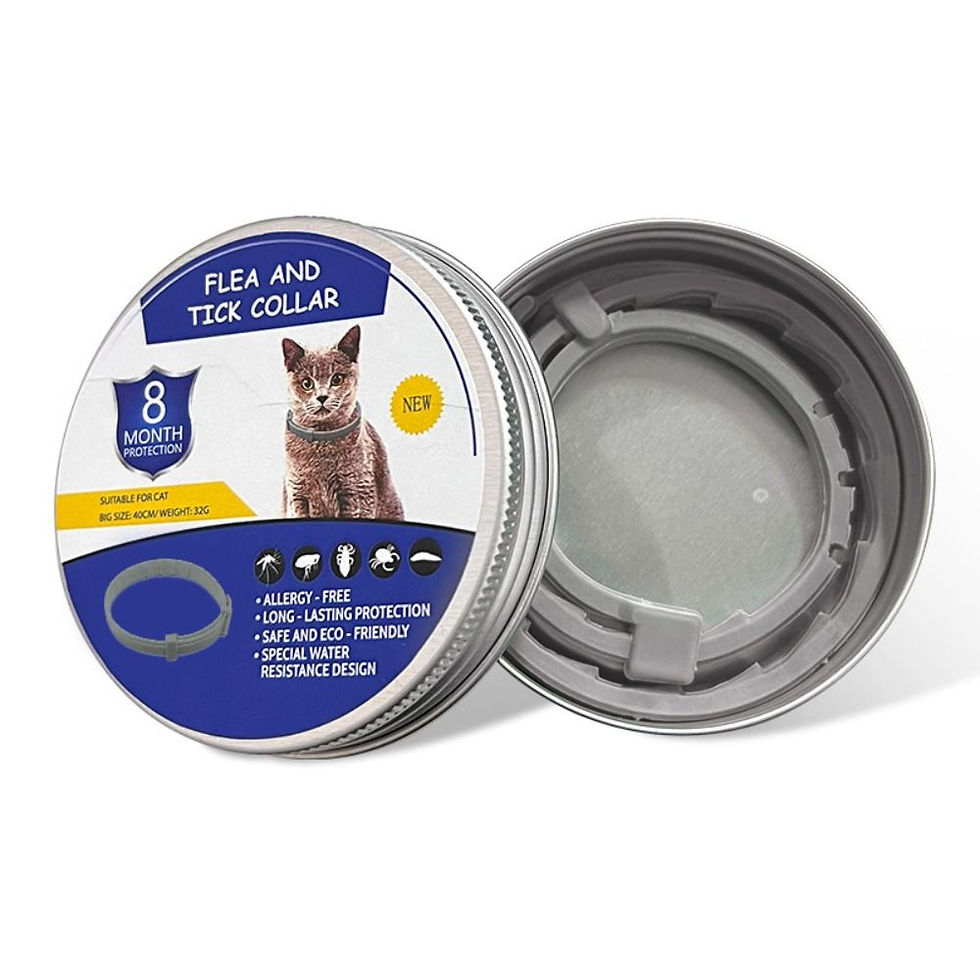 תמונה ממוזערת: קולר נשלף חדש לחיות מחמד נגד פרעושים וקרציו�
