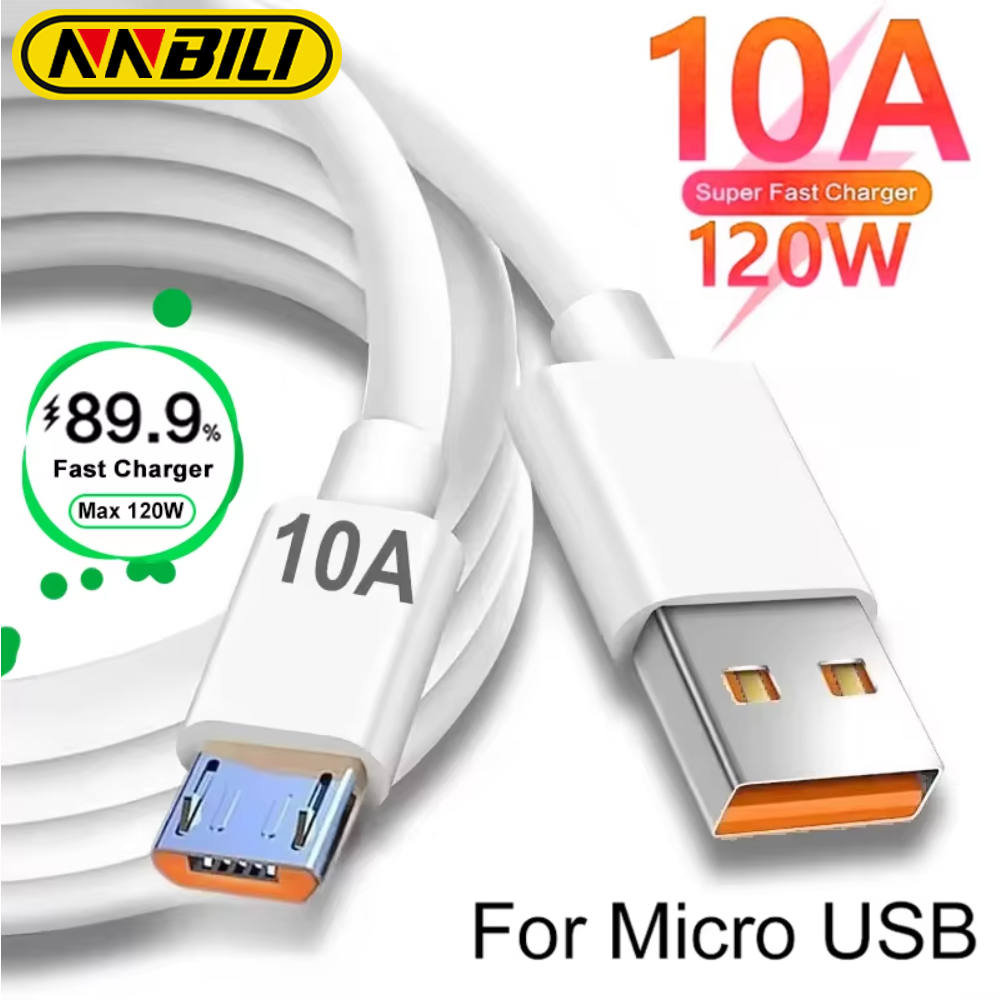 כבל מיקרו USB NNBILI מהיר טעינה מהירה כבל USB לסמסונג גלקסי