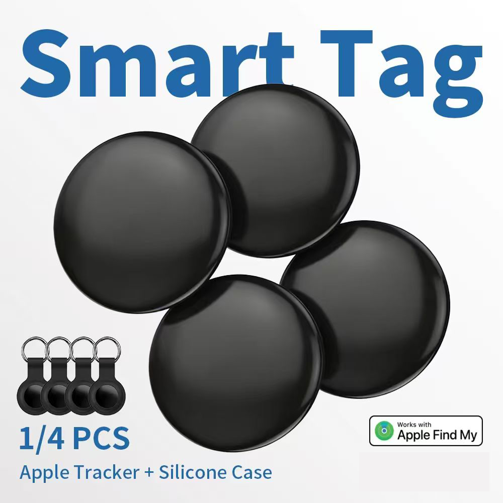חבילה של 1/4 תג חכם IOS עבור אפל Find My נתמך Bluetooth �