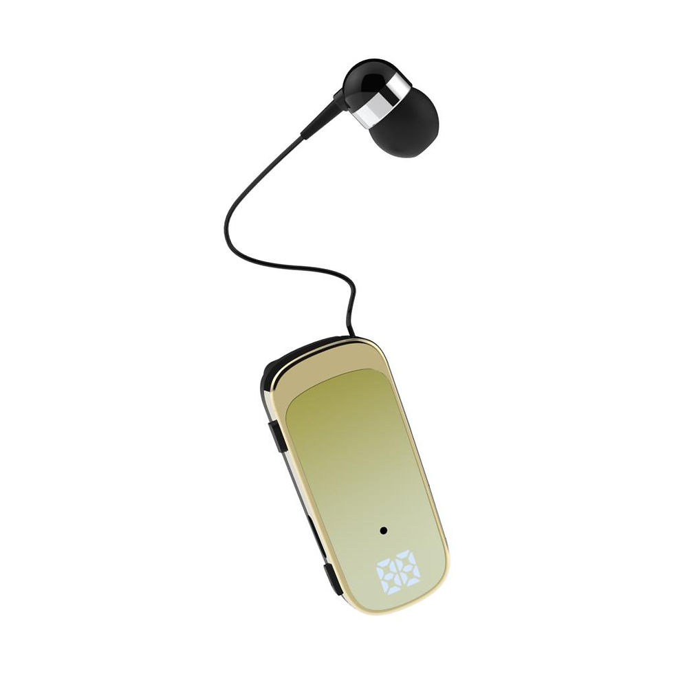 תמונה ממוזערת: K65 20 שעות עבודה מיני אוזניות Bluetooth אלחוטיות דיבורית תזכורת שיחות Vibration