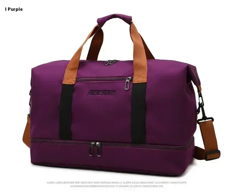 תמונה ממוזערת: Large Capacity Travel Gym Bag Short-distance Luggage Portable Fitness Bags Shoul