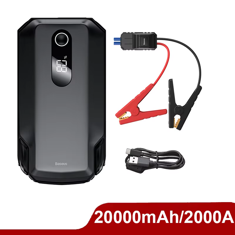 תמונה ממוזערת: Baseus מכשיר התנעה לרכב 1000A Jumpstarter Auto Buster חירום �