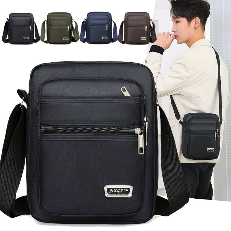 מותן גברים Crossbody שליח תיקי בד זכר תיקי כתף גברים תיק חזה