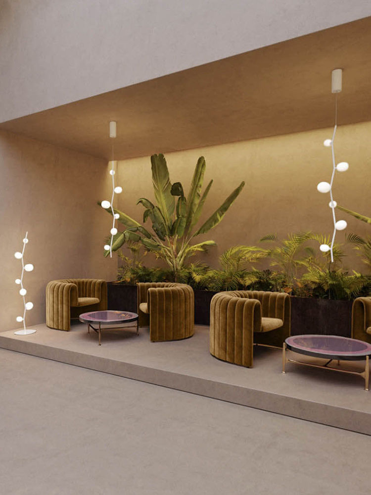 תמונה ממוזערת: Modern Classical Design Spring Ivy Series Floor Lamps Lustre Home Appliance Roma
