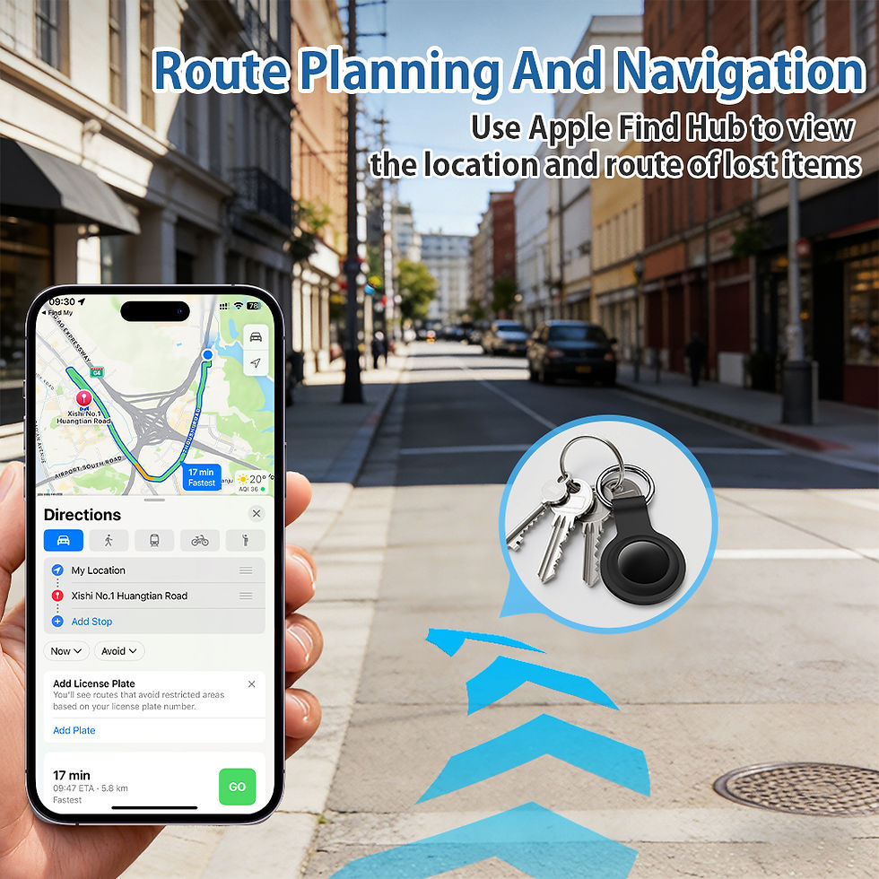 תמונה ממוזערת: חבילה של 1/4 תג חכם IOS עבור אפל Find My נתמך Bluetooth �