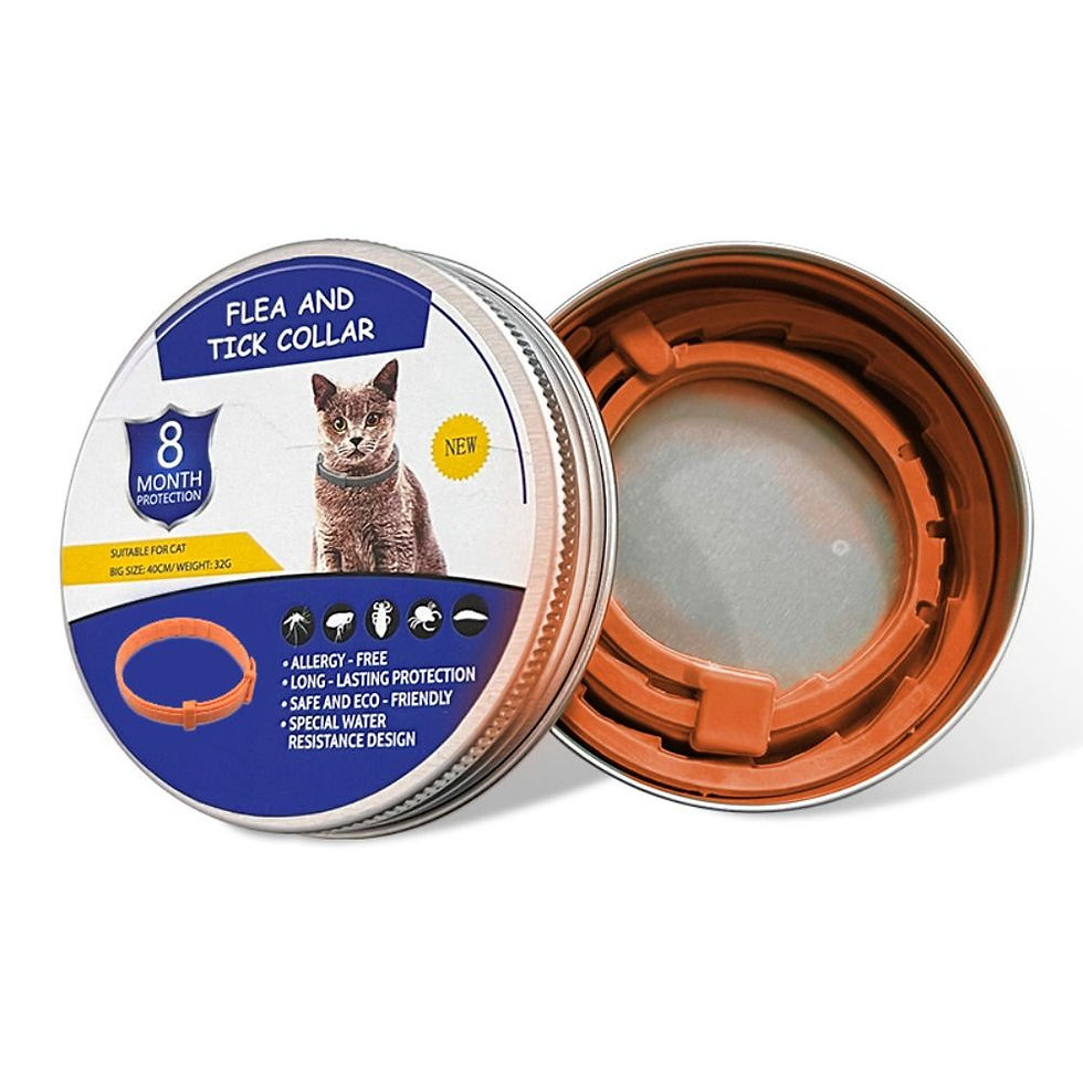 תמונה ממוזערת: קולר נשלף חדש לחיות מחמד נגד פרעושים וקרציו�