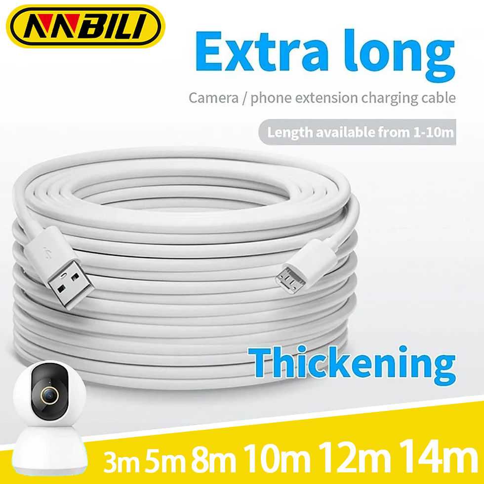 תמונה ממוזערת: NNBILI 3m/5m/6m/7m/8m/10m/12m/14m כבל טעינת Micro USB