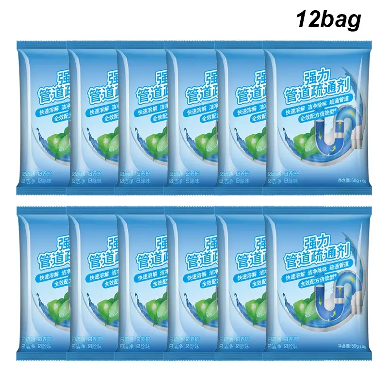 12 שקיות בית ניקוז ביתיים ניקוי דאודורנט מטב
