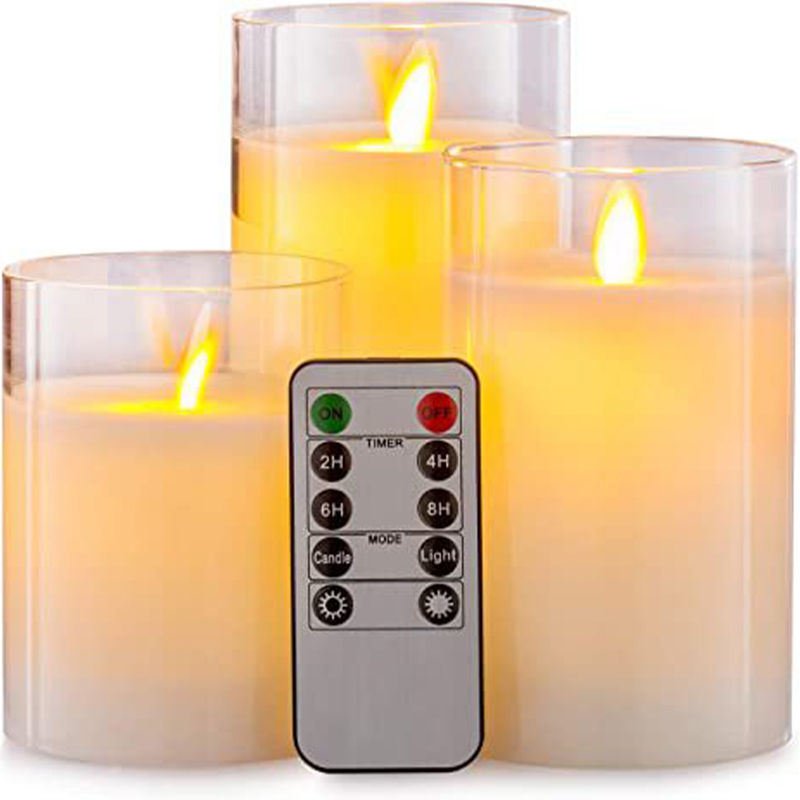 תמונה ממוזערת: LED Lights for Home Electronic Candle LED Candle Decoration LED Glass Candle Ful