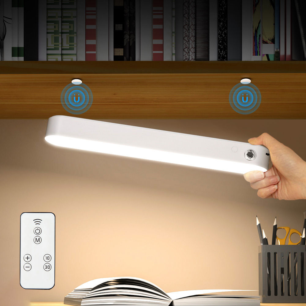 מנורת שולחן USB LED אור מחשב שולחן נטענת מנורת משרד מגנטית
