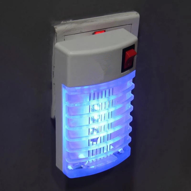 Mini Electric Mosquito Killer Lamp Pest Repellent LED Trap Bug UV Light Zapper