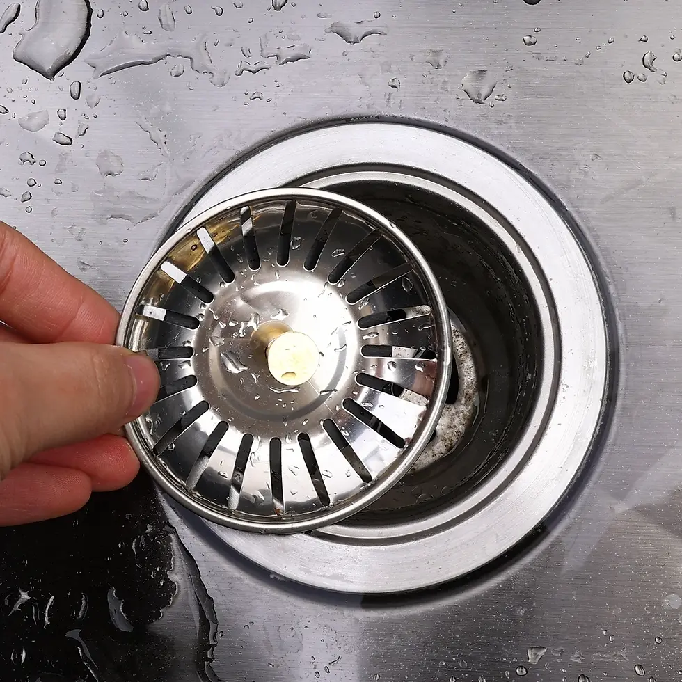 תמונה ממוזערת: Wholesale Kitchen Sink Strainers with Handle Stopper Sink Drain Basket Stainless