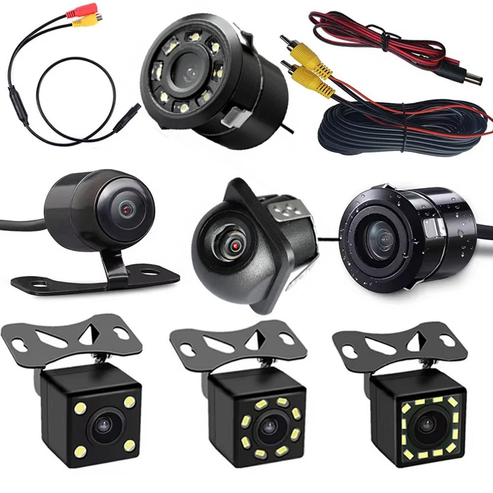 מצלמת רוורס לרכב 4/8/12 LED ראיית לילה לאחור חני�