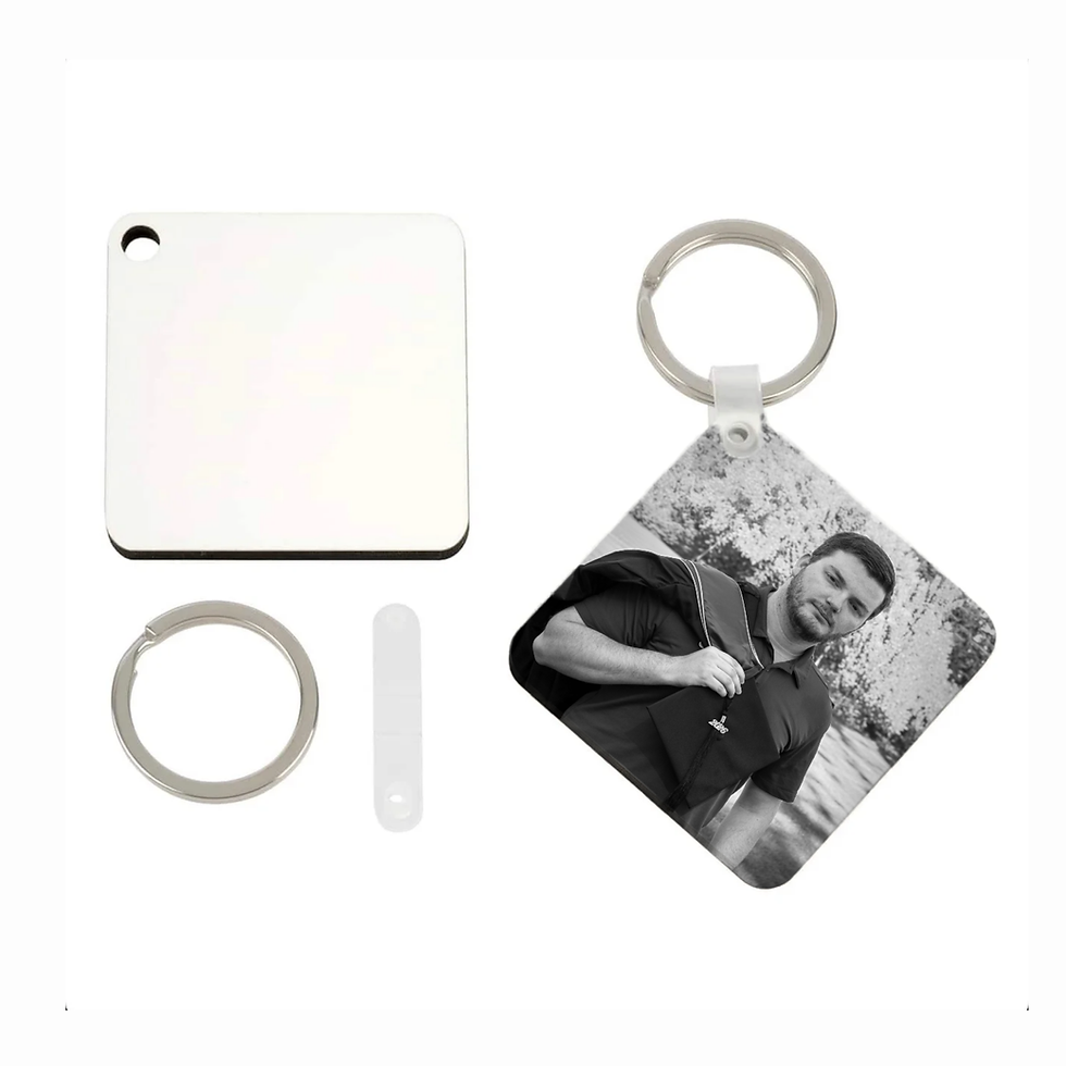 Thumbnail: Square Keychain