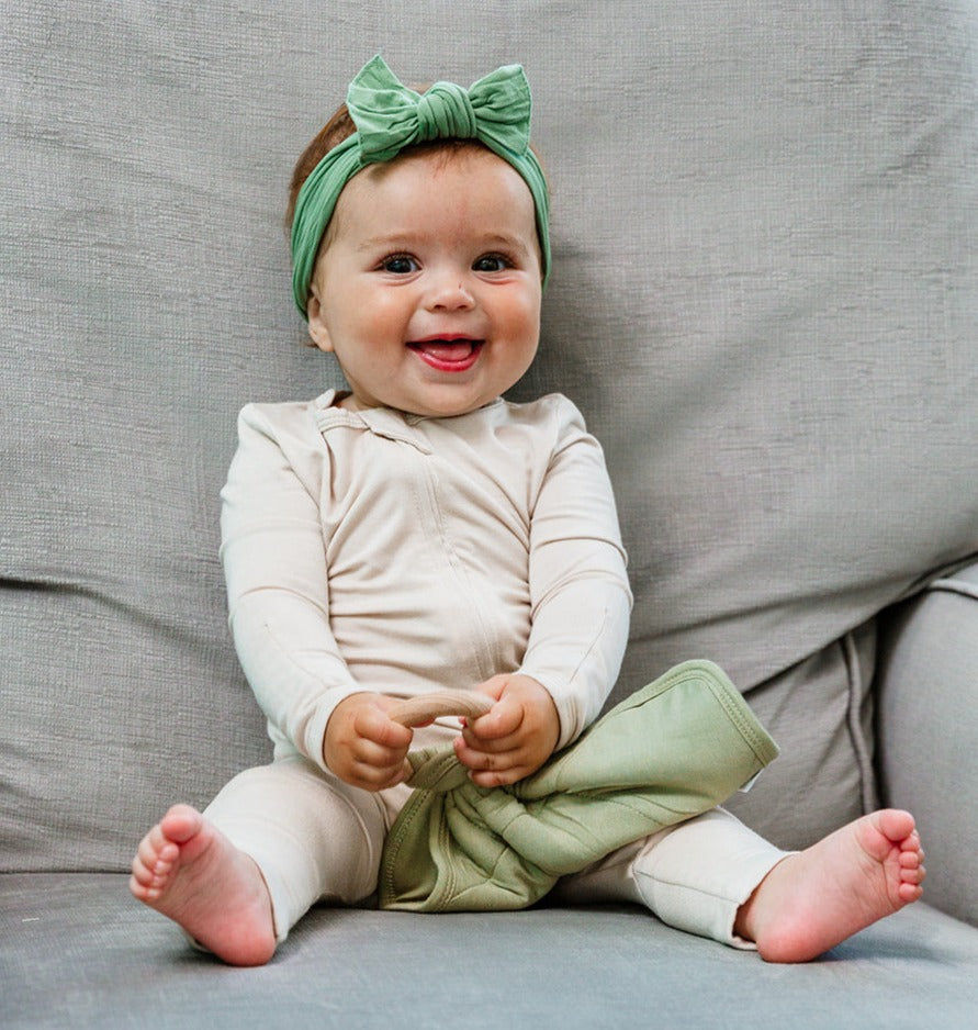 Thumbnail: LUXE Bamboo Footless Romper