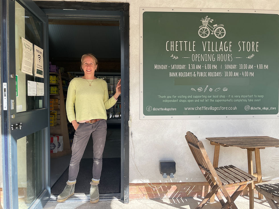 Interview with Alice (shop owner) by Lindsey from Wessex Rivers Trust