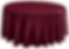 Burgundy Satin Round Tablecloths