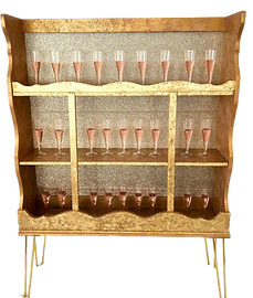 Gold Champagne Wall