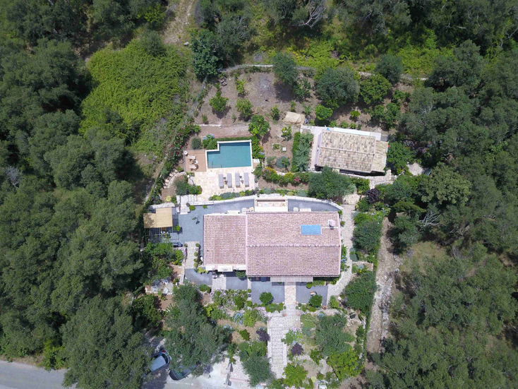 Cottage House, Agios Markos, Corfu, Greece, Traditional Corfiot House, New construction