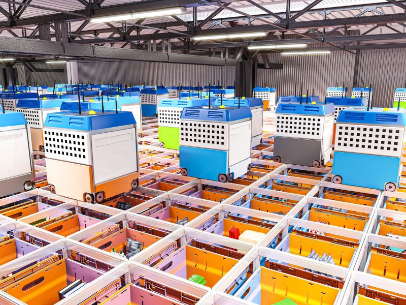 Automated warehouse asrs