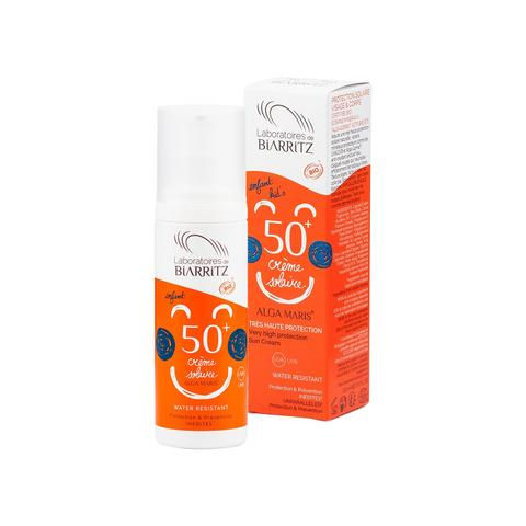 Algamaris aurinkovoide lapsille SK50+, 50 ml,pumppupullo