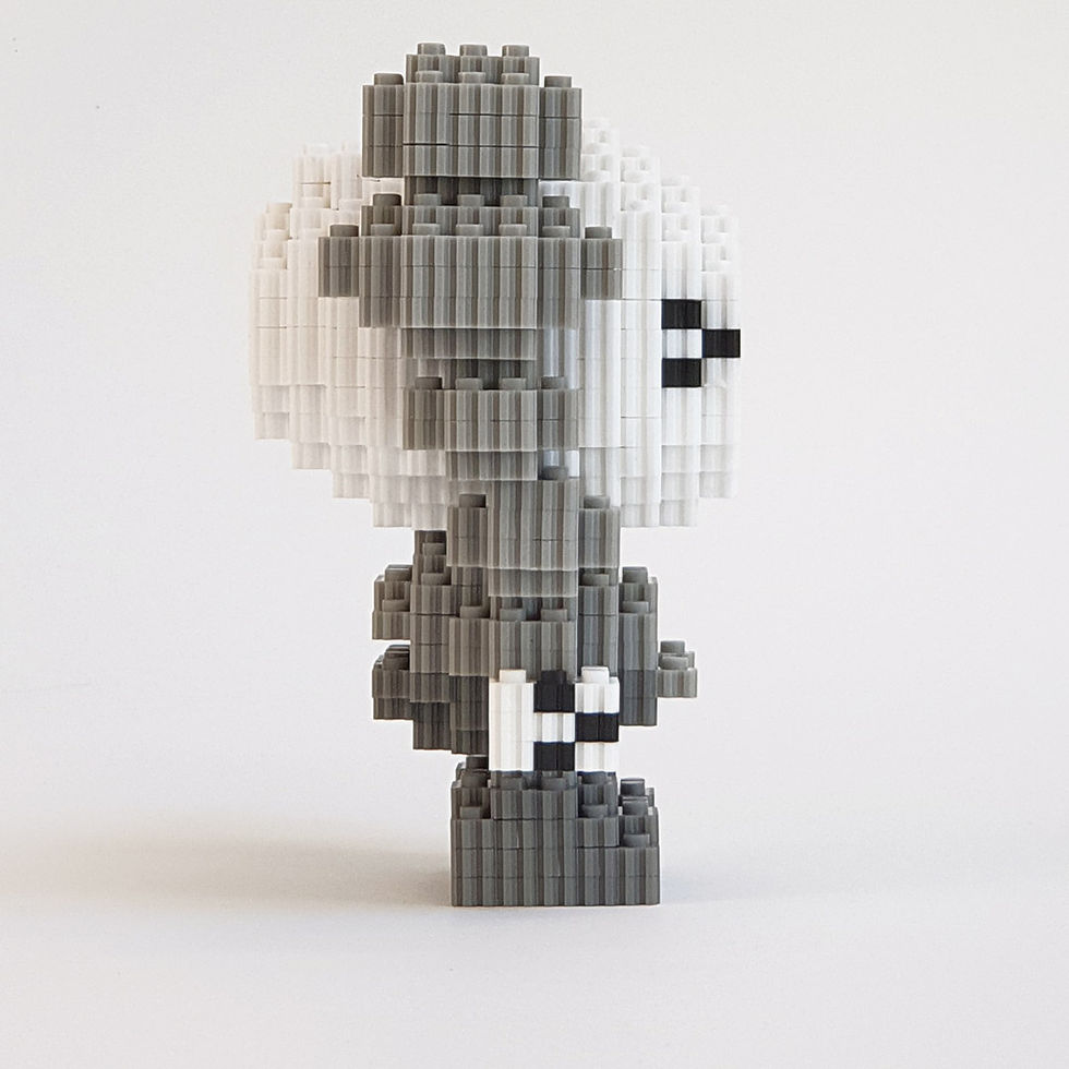 Miniatura: Figura Kaws - Gris