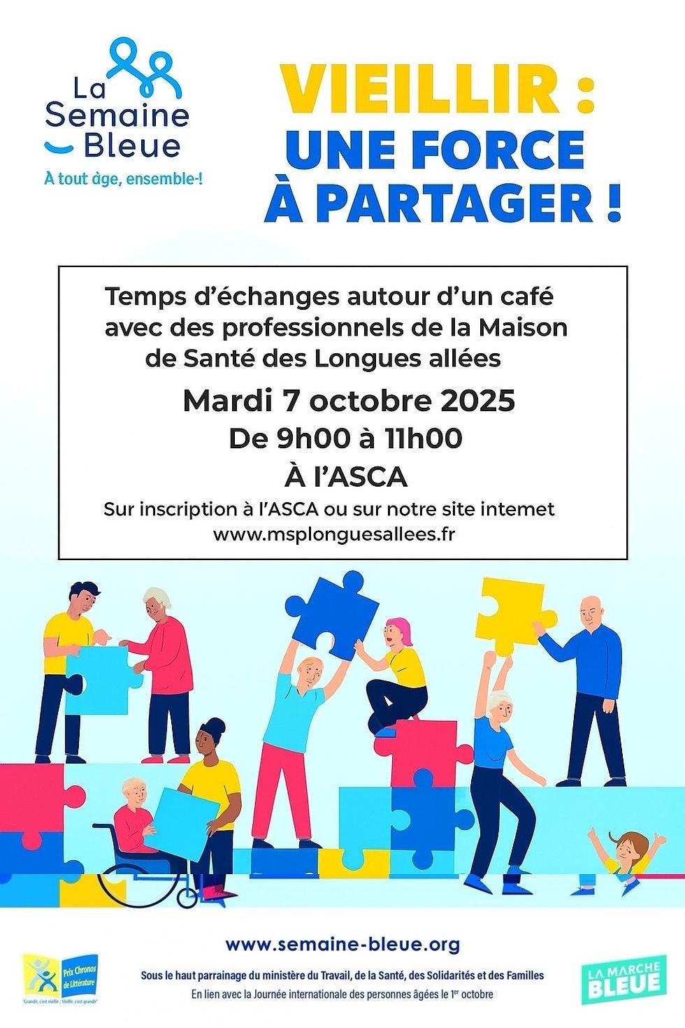 Vieillir, une force à partager