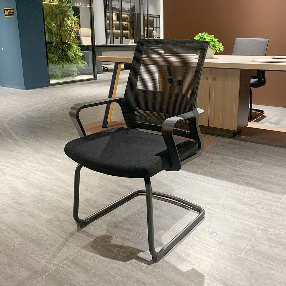 Thumbnail: Eros Visitor Office Chair Black