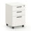 Thumbnail: Emery Mobile Pedestal Filing Cabinet White