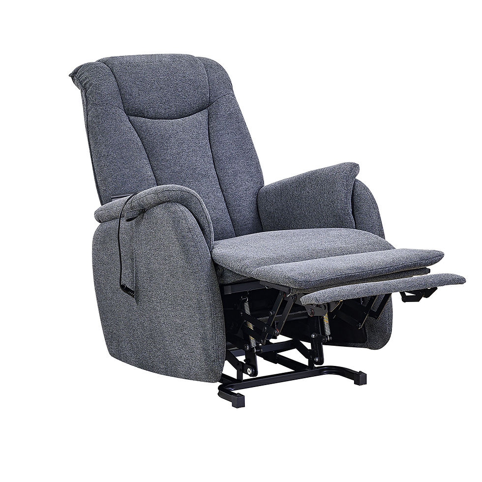 Thumbnail: Harriton Electric Recliner Lift Chair Slate Grey
